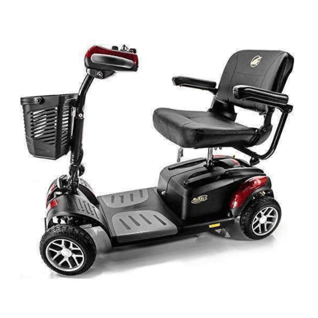 4 wheel heavy duty scooter side view