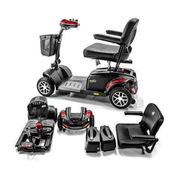 4 wheel heavy duty scooter with parts