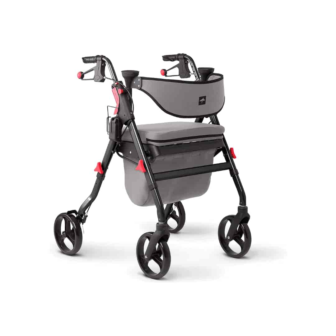 4 wheel rollator
