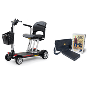Golden Tech Buzzaround Carry-On Folding Travel Scooter with Travel Battery 2