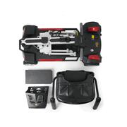 Golden Tech Buzzaround Carry-On Folding Travel Scooter with Travel Battery and included parts