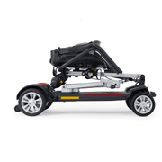 Golden Tech Buzzaround Carry-On Folding Travel Scooter with Travel Battery folded 2