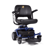 Golden Tech LiteRider Envy Compact Electric Power Chair blue