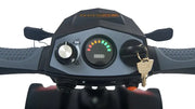 Golden Technologies Buzzaround Carry-On GB120 Scooter stirring and controls
