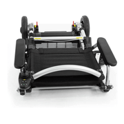 Journey Zoomer Chair Portable Lightweight Power Wheelchair folded