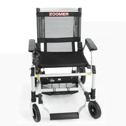 Journey Zoomer Chair Portable Lightweight Power Wheelchair white