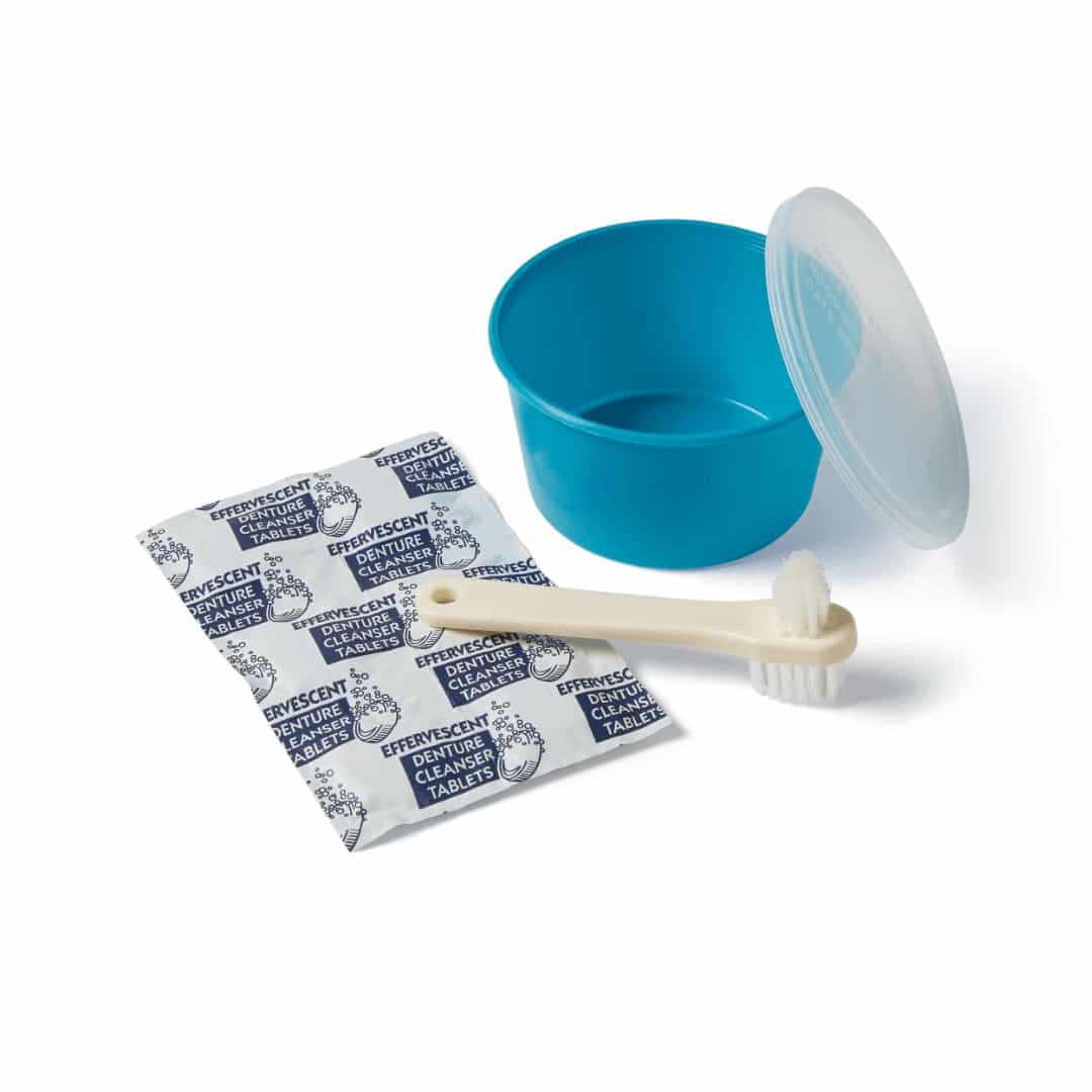 Medline Denture Cleaning Kit