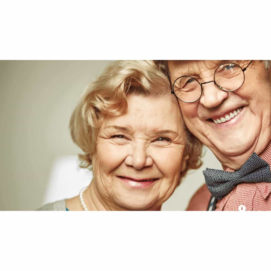 Senior man smiling with Easy Denture
