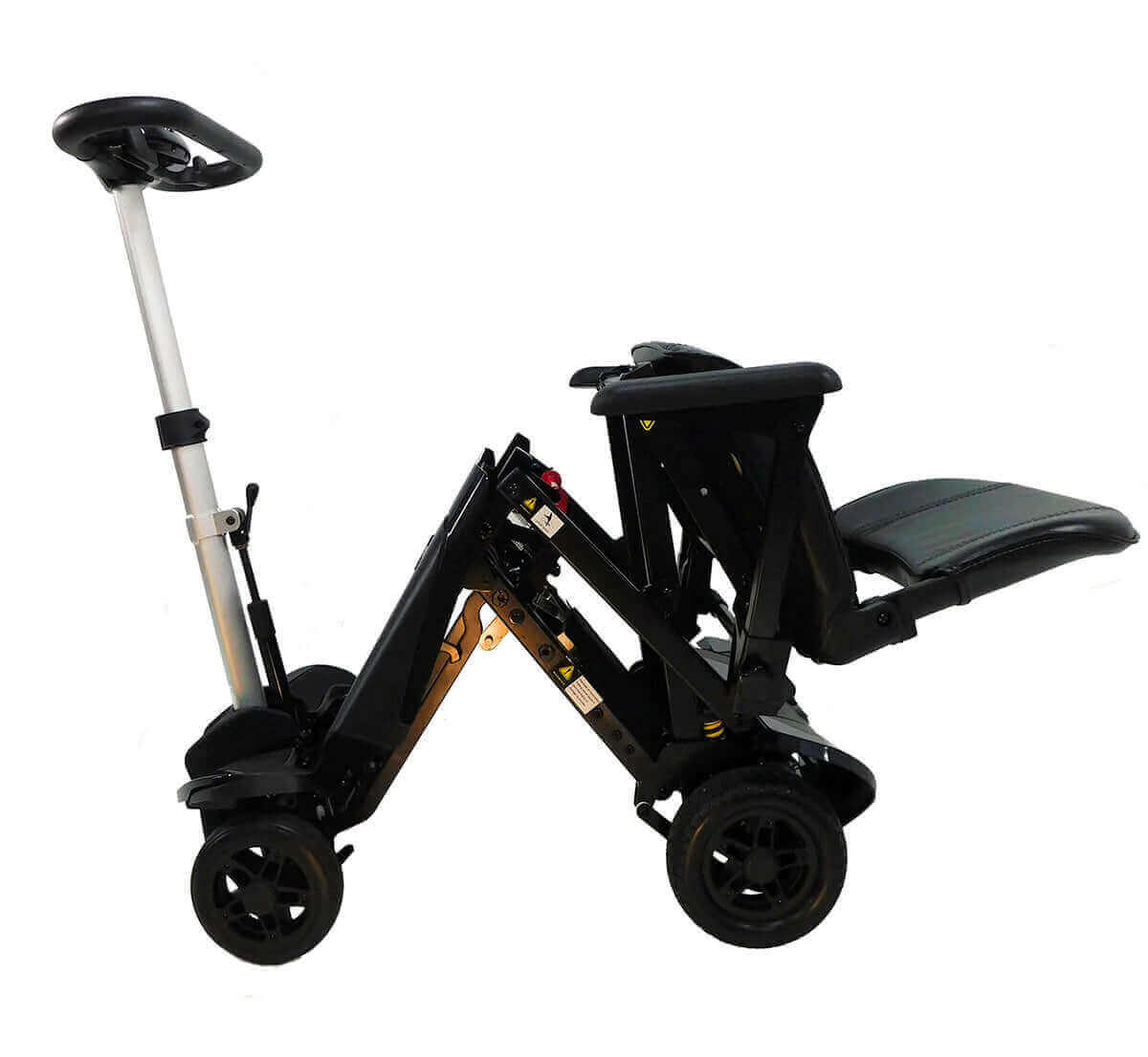 Solax Transformer 4 Wheel Scooter black folding