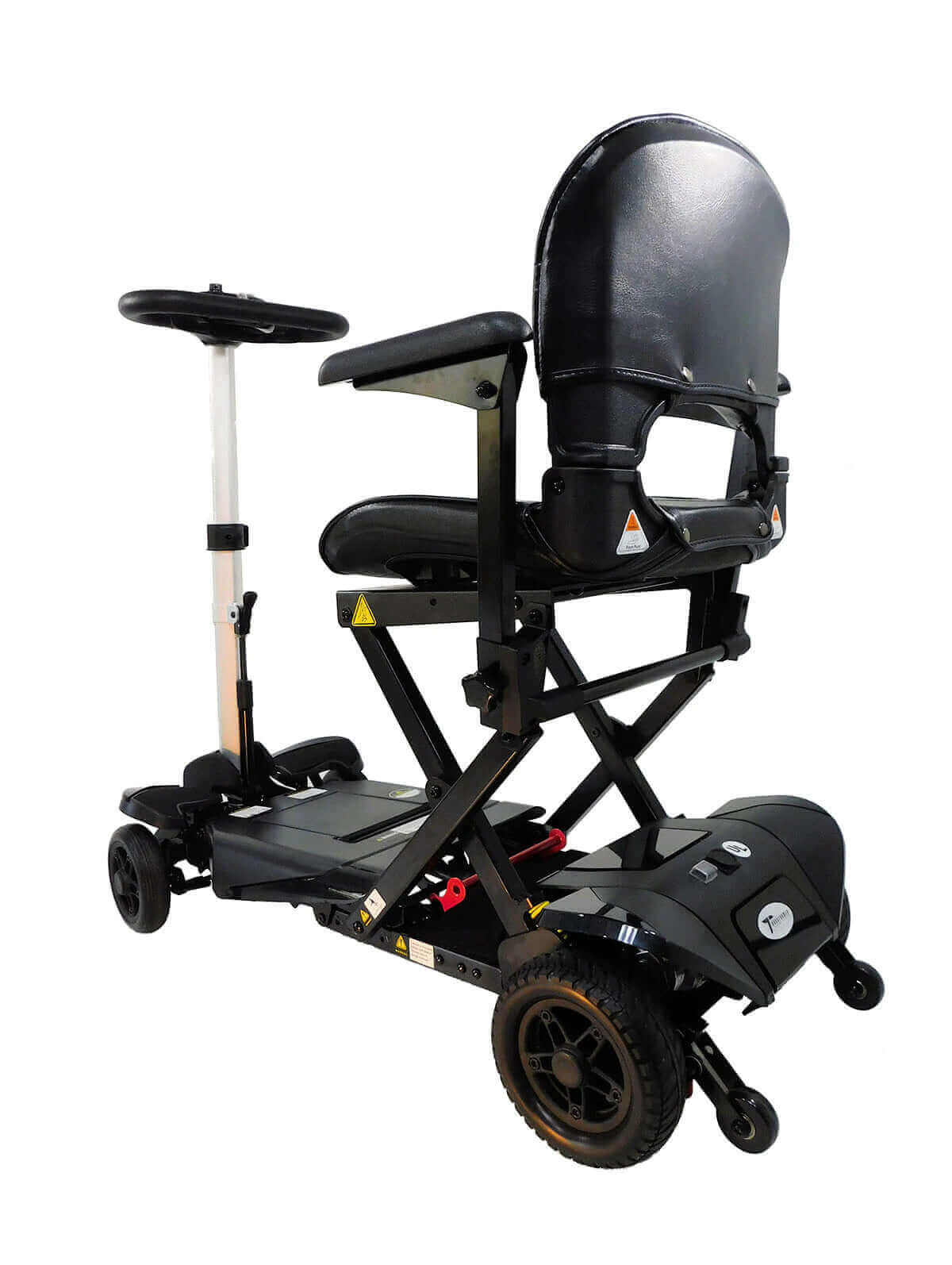 Solax Transformer 4 Wheel Scooter black rear view