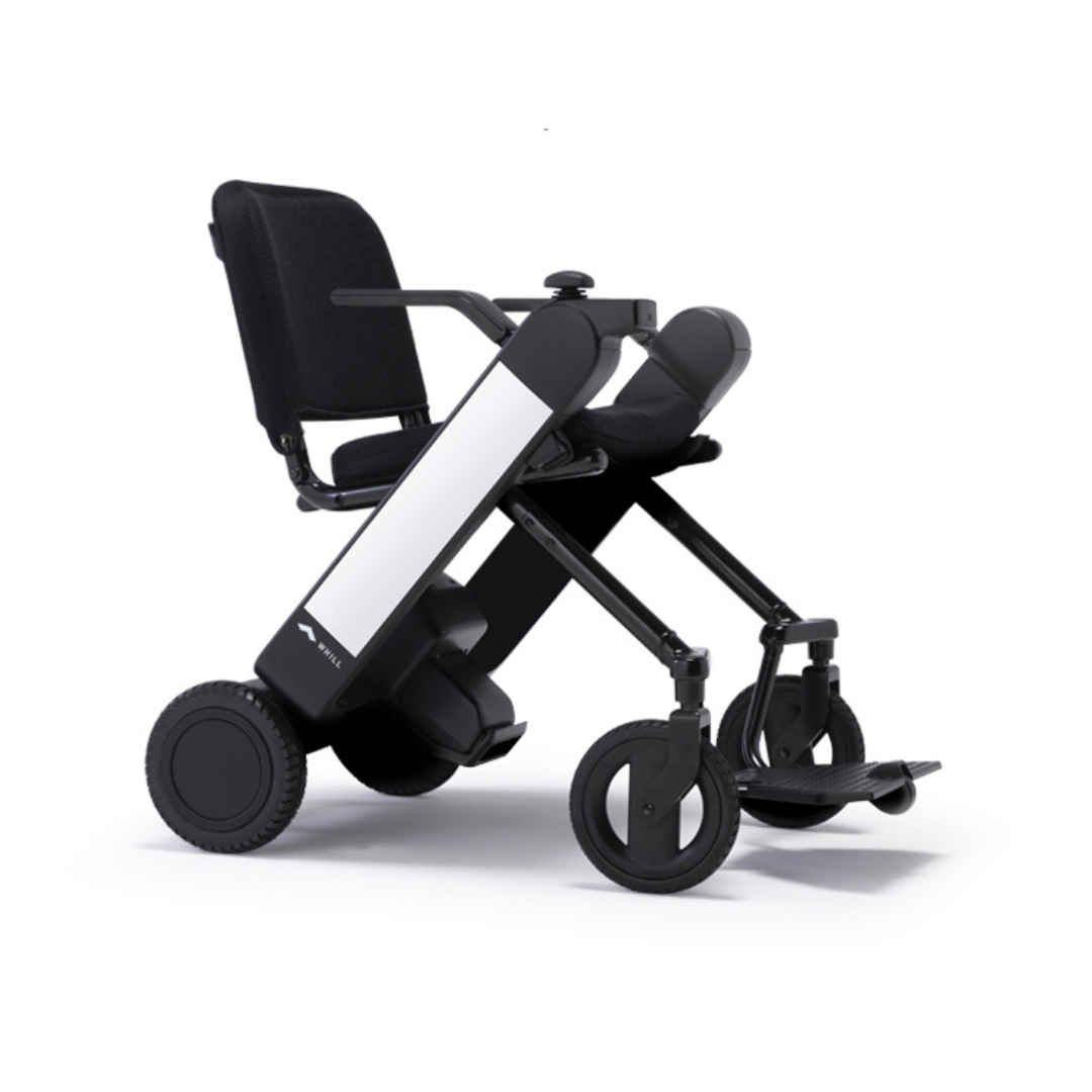 WHILL Model F Travel Power Chair - Foldable and Lightweight - Airline Approved