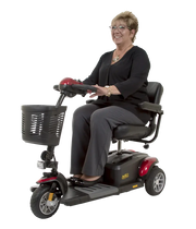 3 Wheel Standard Scooter with rider