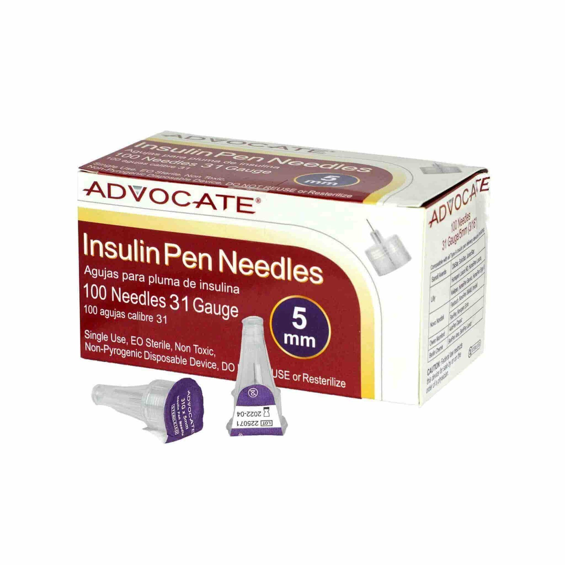 Advocate Insulin Pen Needles