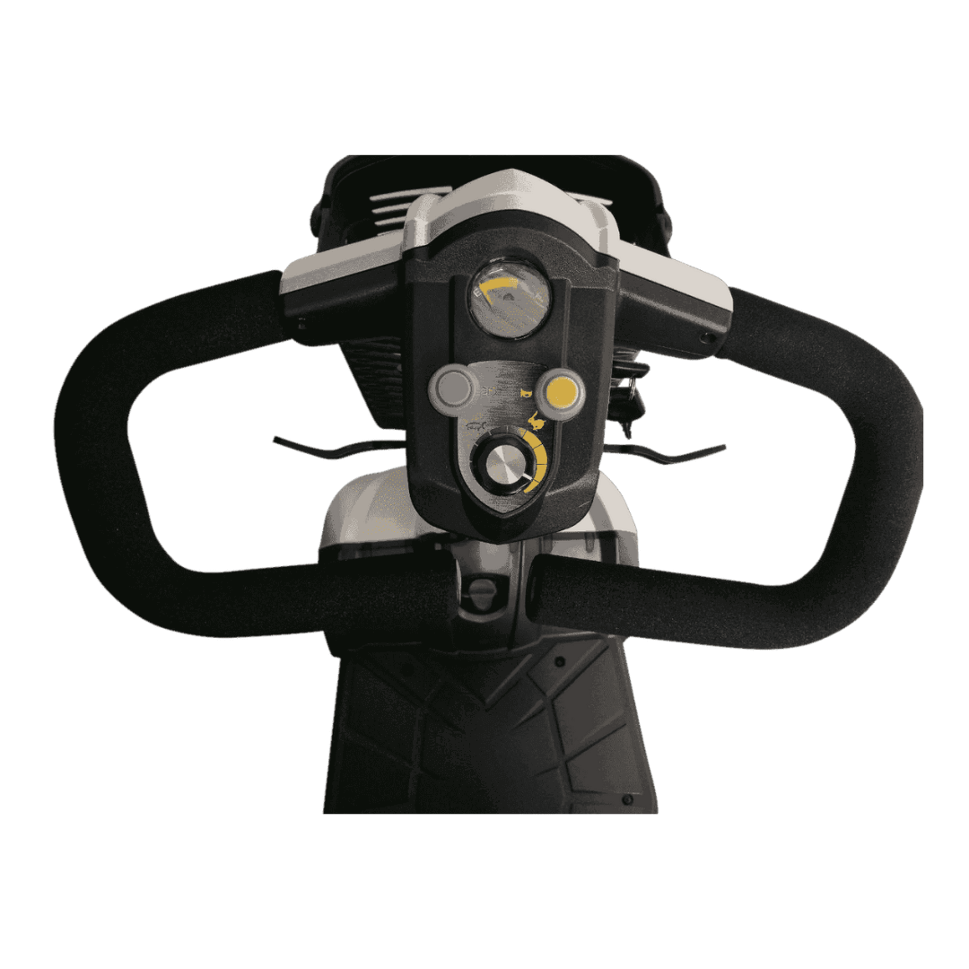 EV Rider CityCruzer 4 Wheel Electric Portable Travel Scooter stirring