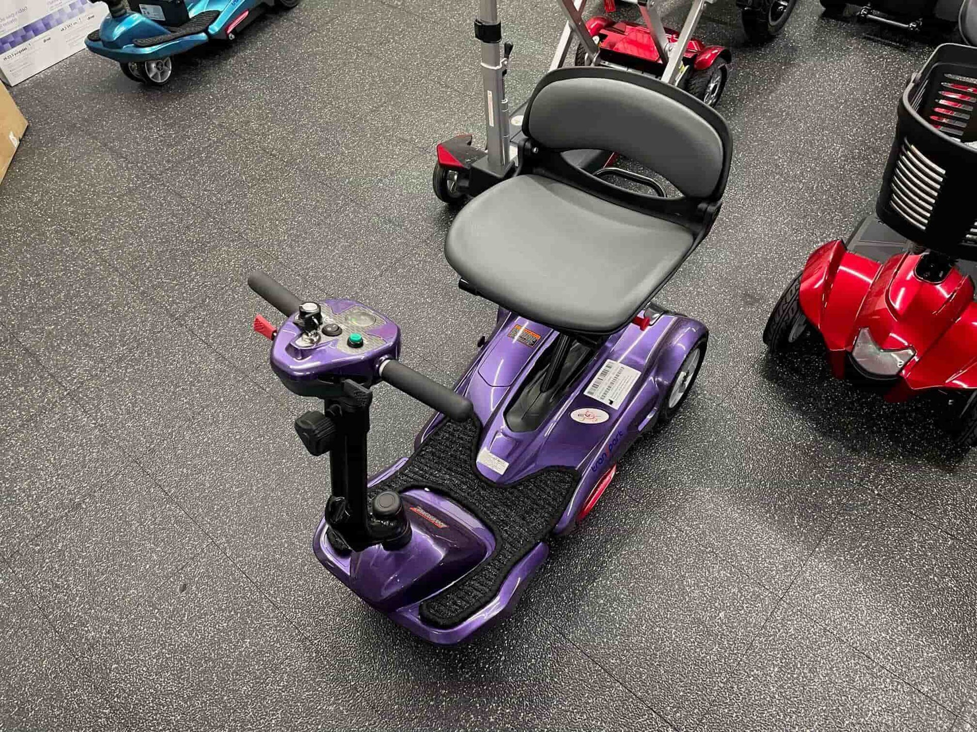 EV Rider Transport EZ Easy Move Folding Electric Mobility Scooter