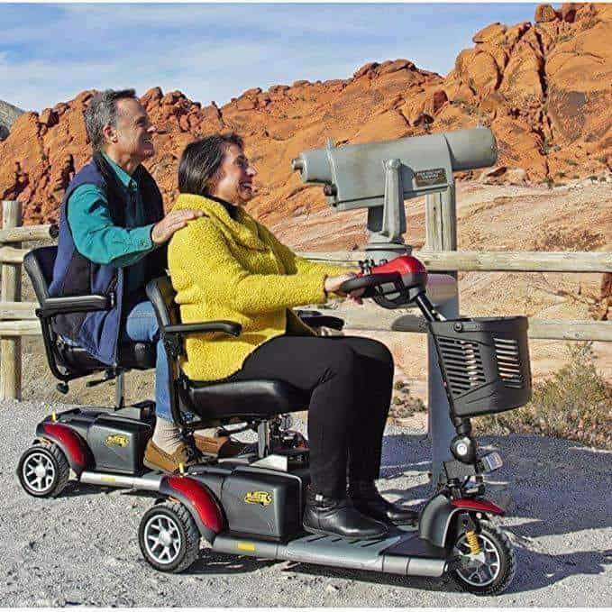 GT118 3 Wheel Heavy Duty Scooter in use