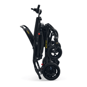 Golden Tech Cricket Carbon Fiber Foldable Travel Power Wheelchair folded 2