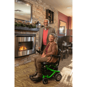 Golden Tech LiteRider Envy Compact Electric Power Chair with patient 2