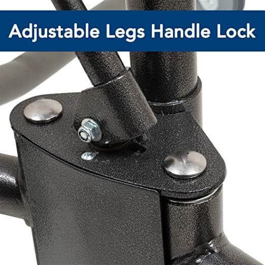 Hydraulic Patient Lift adjustable legs handle lock