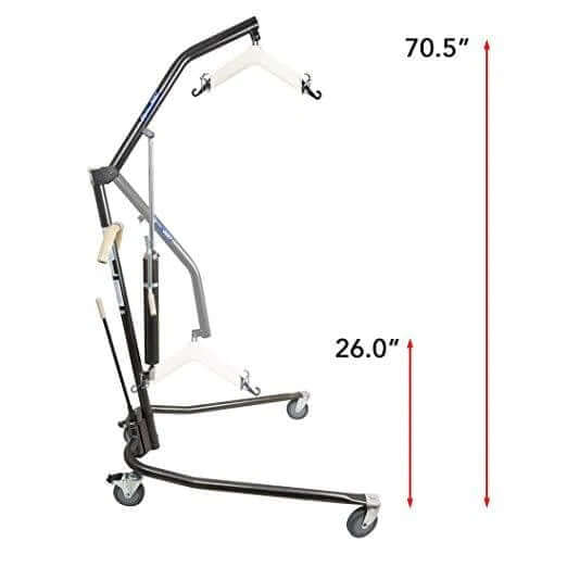 Hydraulic Patient Lift height