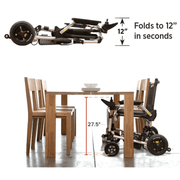 Journey Zoomer Chair Portable Lightweight Power Wheelchair features