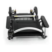 Journey Zoomer Chair Portable Lightweight Power Wheelchair folded