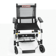 Journey Zoomer Chair Portable Lightweight Power Wheelchair white