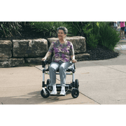 Journey Zoomer Chair Portable Lightweight Power Wheelchair with patient 2