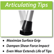 Millennial Medical Freedom Life Crutch - Articulating Tips