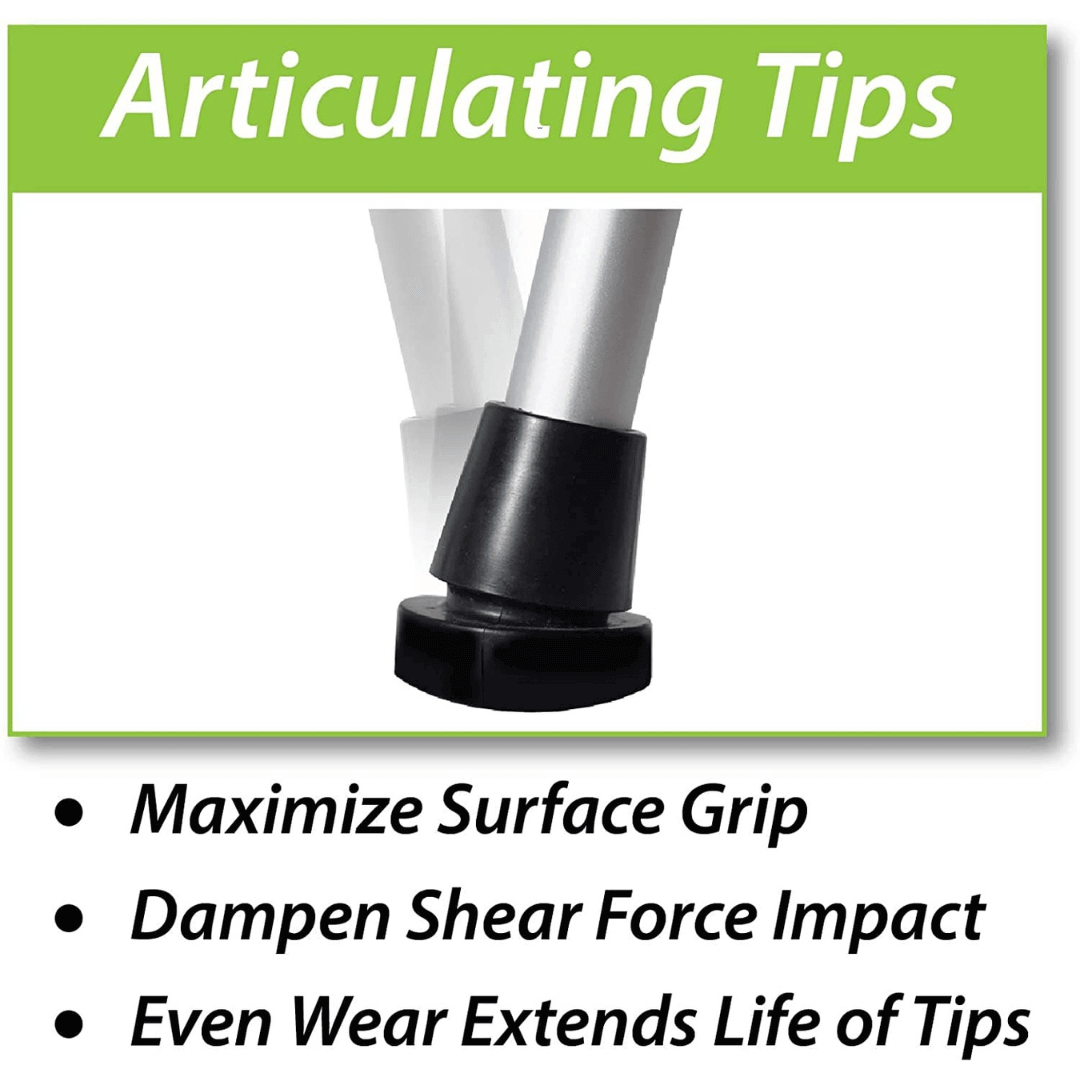 Millennial Medical Freedom Life Crutch - Articulating Tips