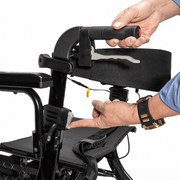 Miracle Mobility 4N1 Ultra Lite Electric Walker Wheelchair handlebar height adjustment