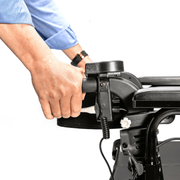 Miracle Mobility 4N1 Ultra Lite Electric Walker Wheelchair walker brakes