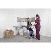 Patient Lift - Sit to Stand Lift with patient being assisted 4