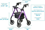 Premium Rollator dimensions