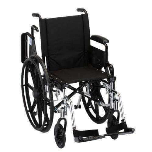 Premium Lightweight Wheelchair black