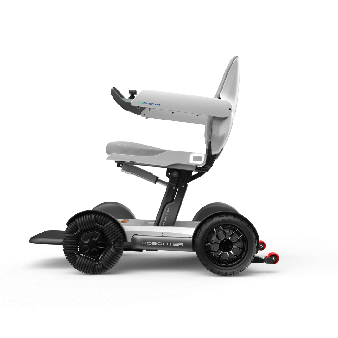 Robooter X40 Automatic Folding All-Terrain Electric Wheelchair sideview