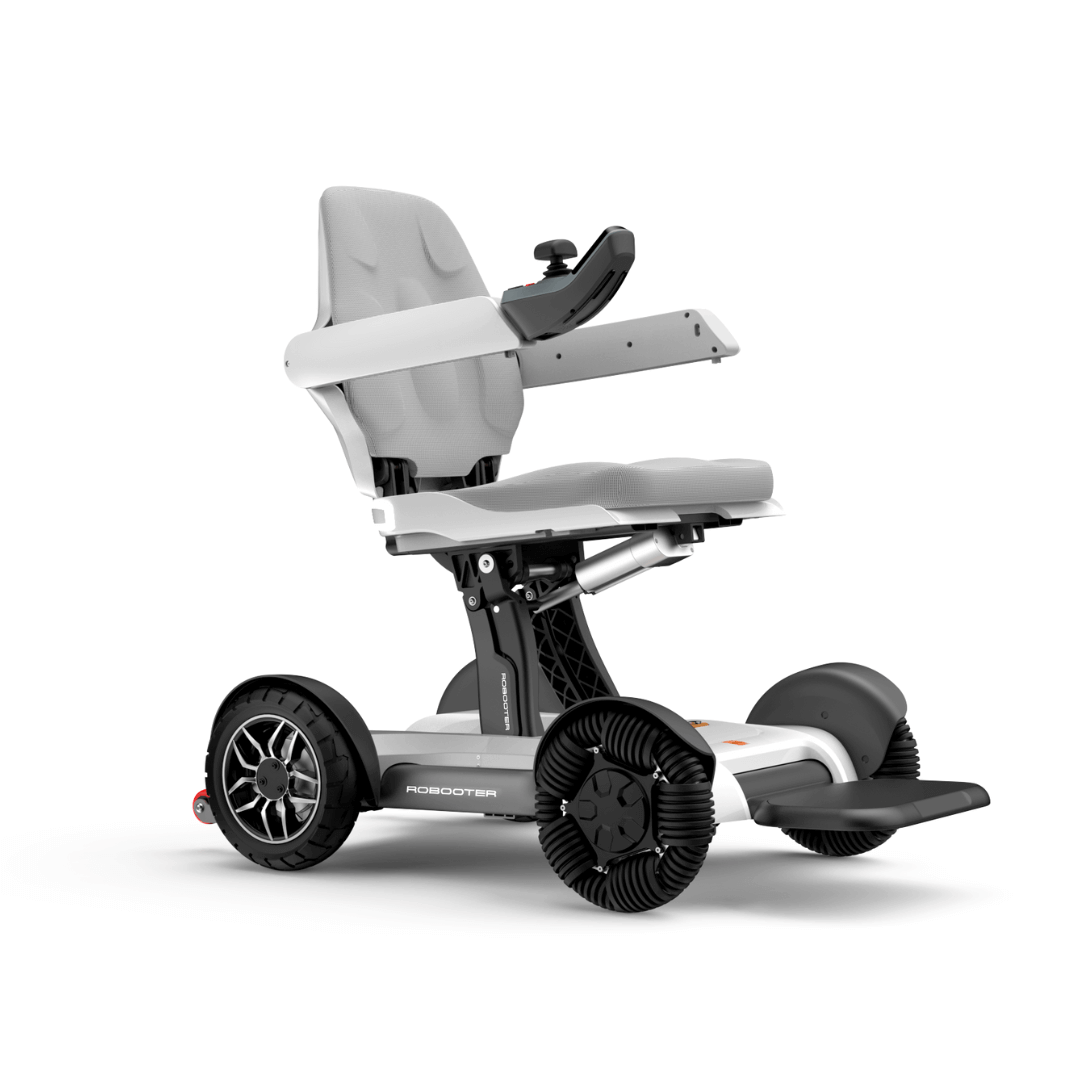 Robooter X40 Automatic Folding All-Terrain Electric Wheelchair sideview 2