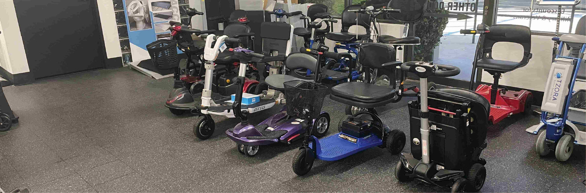 Scooters available in store