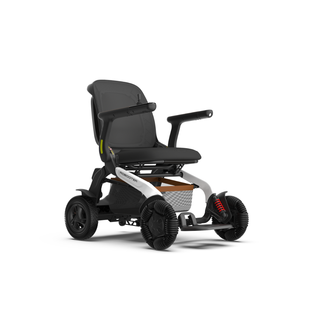 Robooter E60 All Terrain Electric Wheelchair with Omni-Directional Wheels