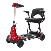 Solax Mobie Plus Folding Lightweight Travel Scooters red