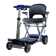 Solax Transformer 2 Electric Automatic Folding Mobility Airline Approved Travel Scooters blue 3