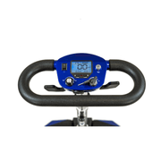 Solax Transformer 2 Electric Automatic Folding Mobility Airline Approved Travel Scooters blue stirring