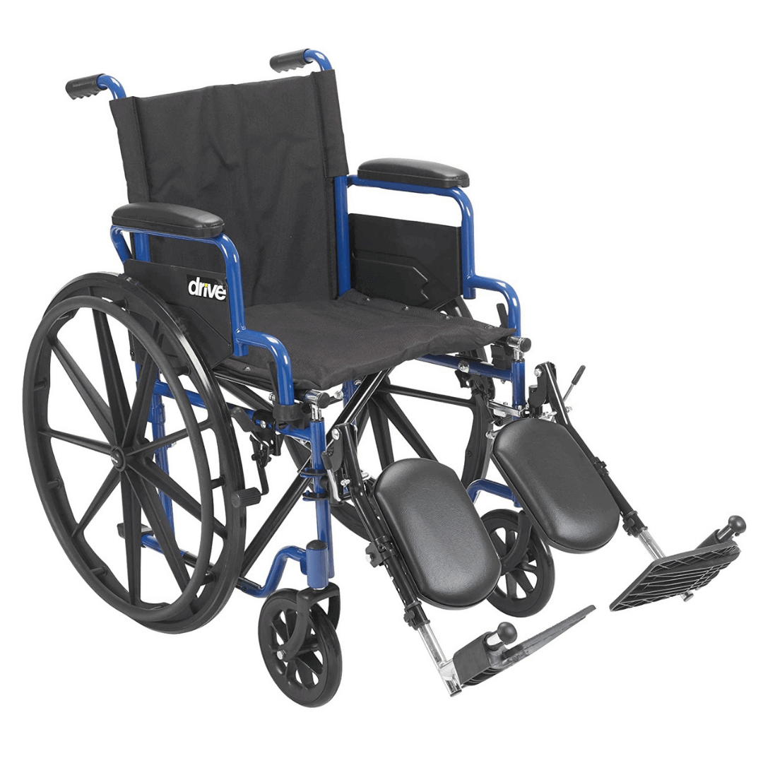 Standard Wheelchair blue