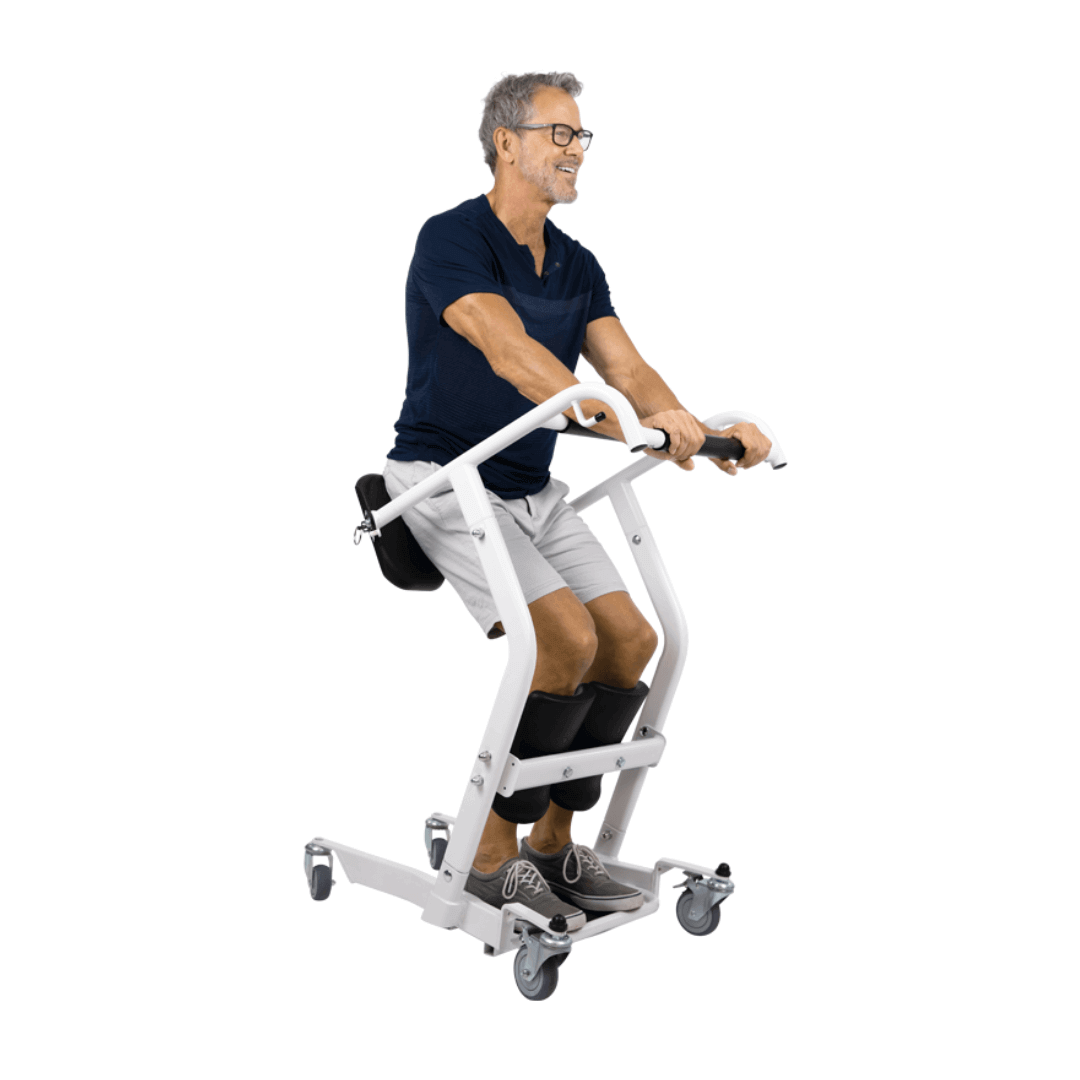Vive Health Transport Stand Assist Patient Lifting Aid with patient