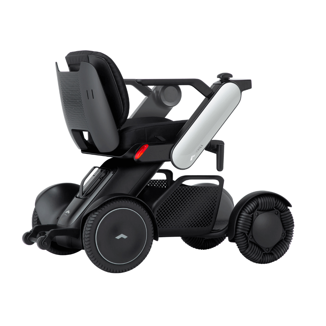 WHILL Model C2 Personal EV Smart Electric Vehicle - Intelligent Power Chair white 4