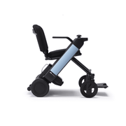 WHILL Model F Travel Power Chair  light blue