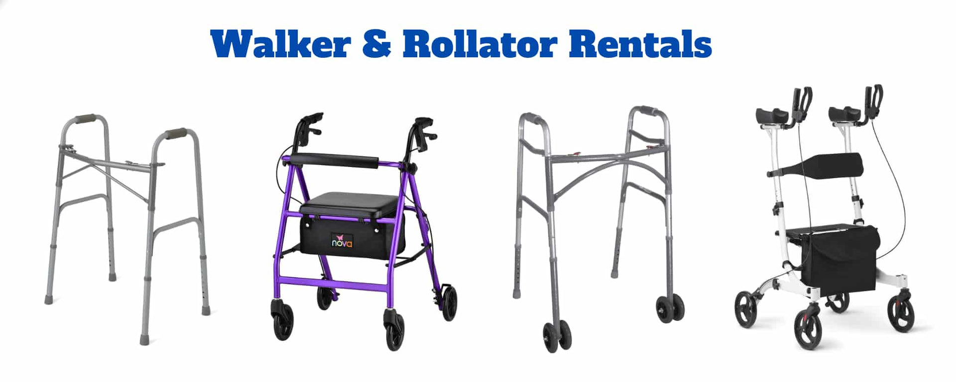 Walker and Rollator Rentals banner