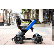 Whill C2 Premium Power Chair blue side view