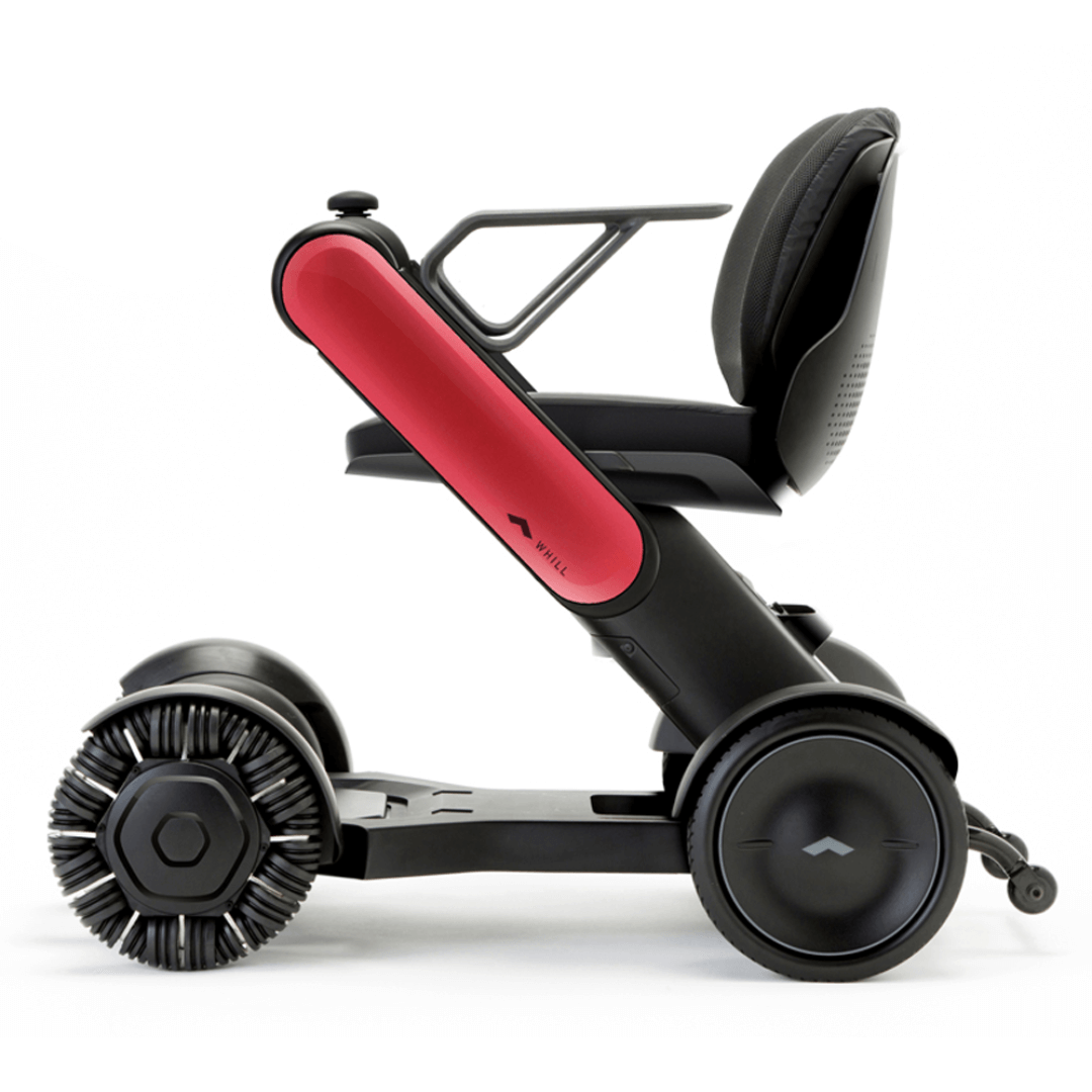 Whill C2 Premium Power Chair red