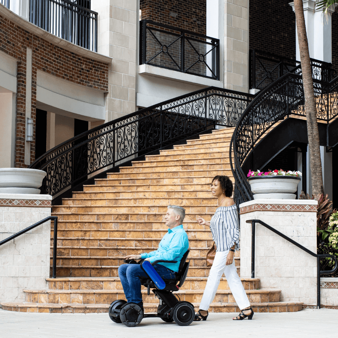 Whill C2 Premium Power Chair with patient 4